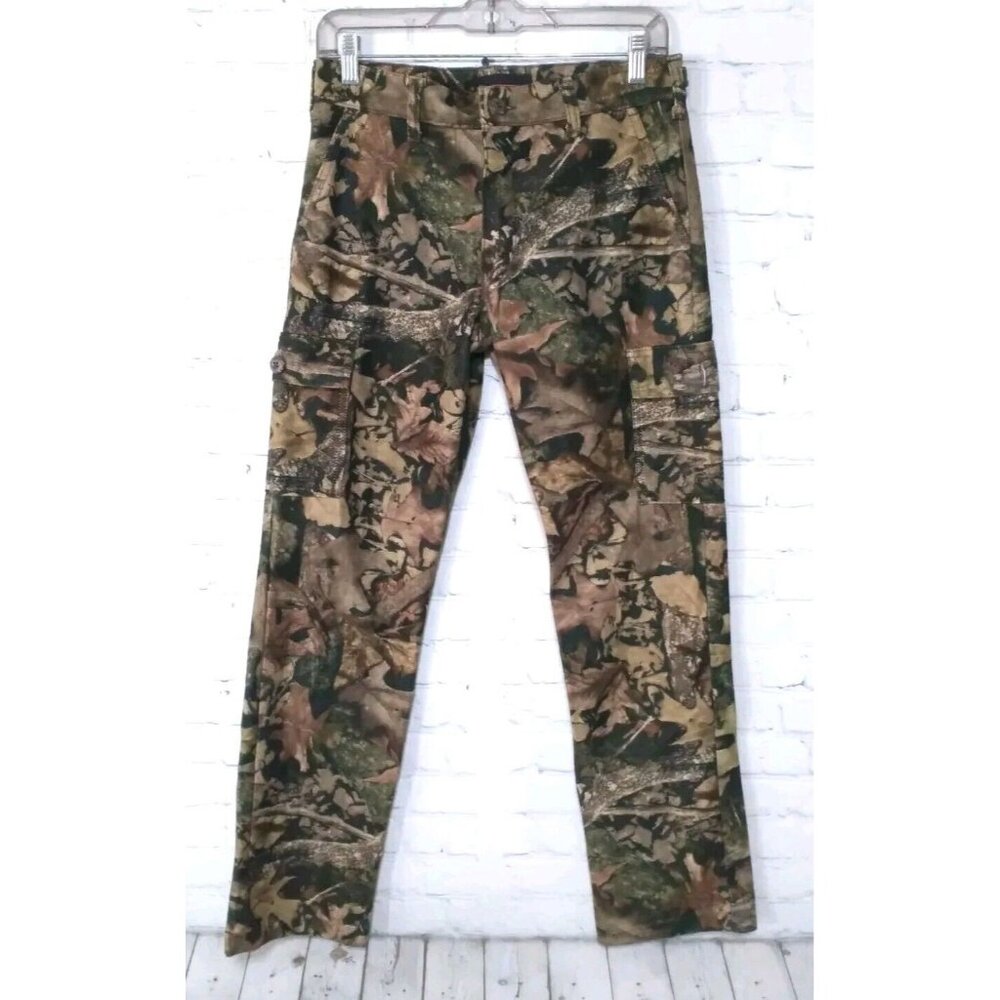 True Timber Camouflage Hunting Cargo Pants Youth Size USA MADE